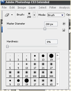 Creation of coucher du soleil (SUNSET): Step 2